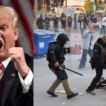 Immigration protest against Trump policies getting violent